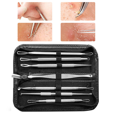 7Pcs  Blackhead Remover