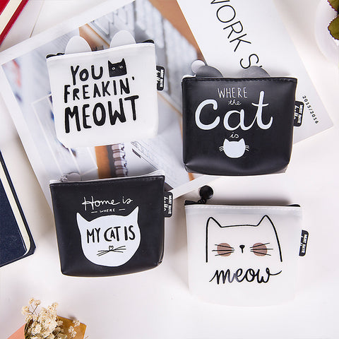 ANZAR  Cute Cat Wallet
