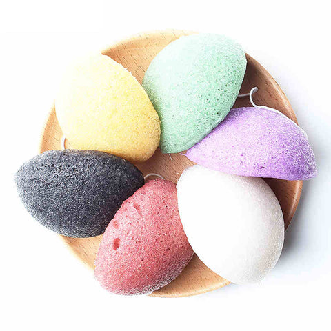 6 Colors Natural Sponge