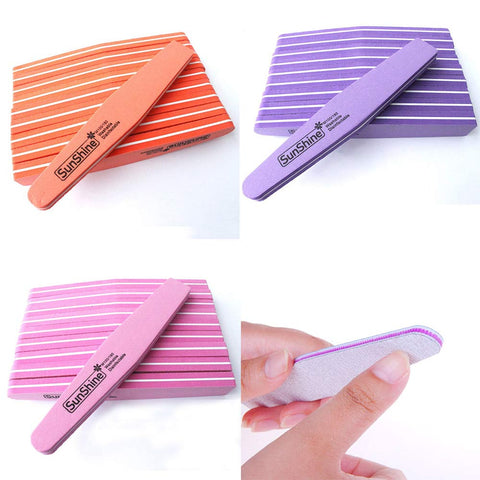 10pcs Nail Files