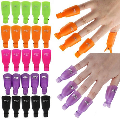 10pcs/set Manicure Cap Clip Tools