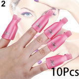 10pcs/set Manicure Cap Clip Tools