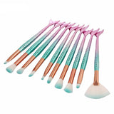 E11 - 10pcs Brush Withe Bag