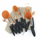 E23 - 10 pcs Brushes With Bag