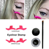 Winged eyeliner