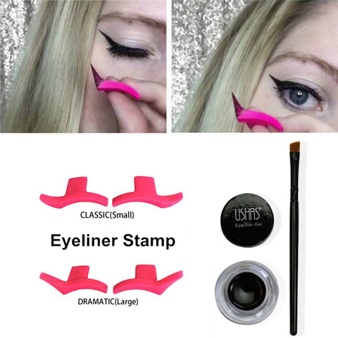 Winged eyeliner